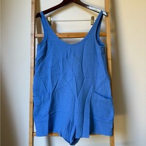 Z Supply Azure Sleeveless Romper